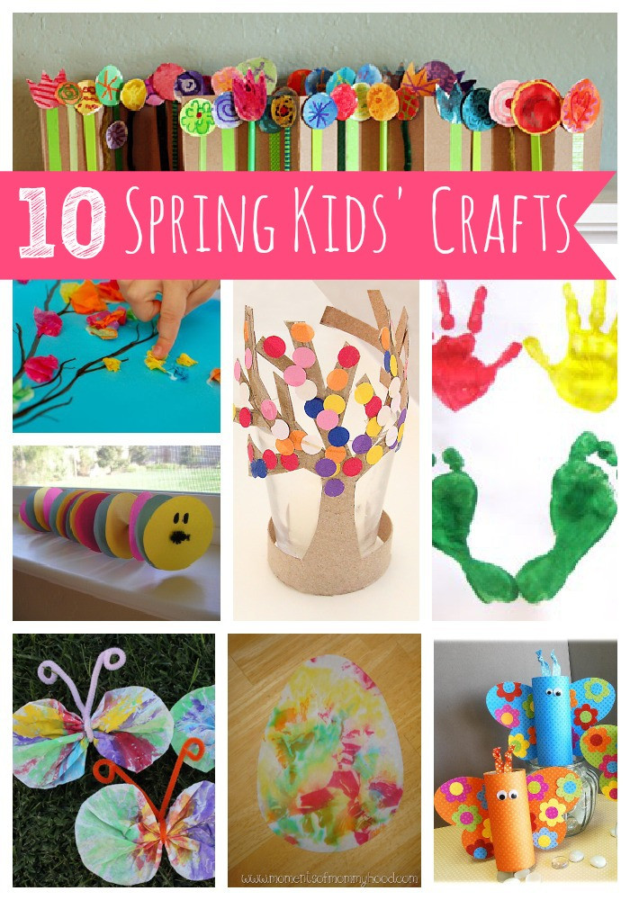 Spring Ideas For Toddlers
 10 Spring Kids’ Crafts