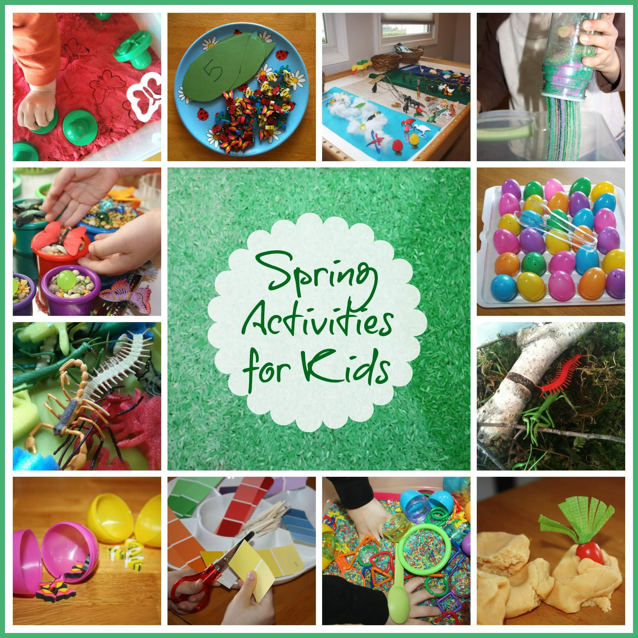 Spring Ideas For Toddlers
 Spring Fine Motor Activities Tray