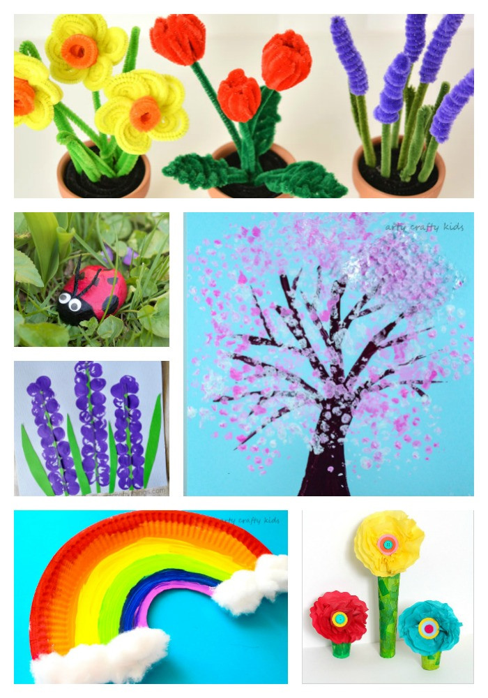 Spring Ideas For Toddlers
 Easy Spring Crafts for Kids