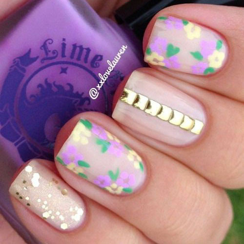 Spring Nail Designs Easy
 20 Simple & Easy Spring Nails Art Designs & Ideas 2017