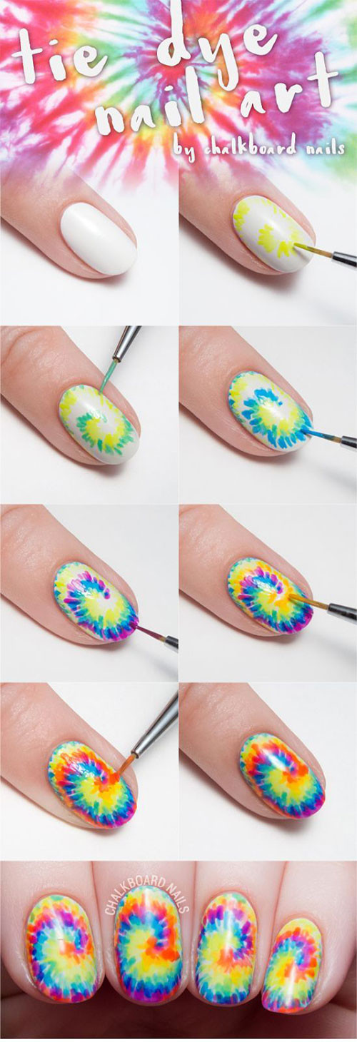 Spring Nail Designs Easy
 15 Easy Spring Nails Tutorials For Beginners & Learners