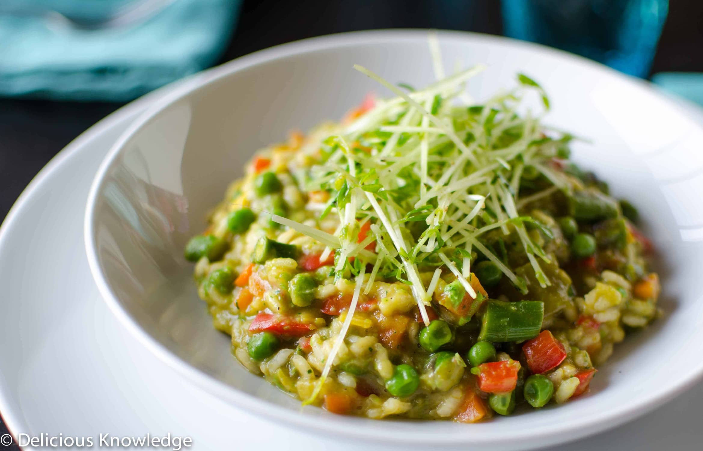 Spring Risotto Recipe
 Spring Risotto with Pea Coulis Delish Knowledge