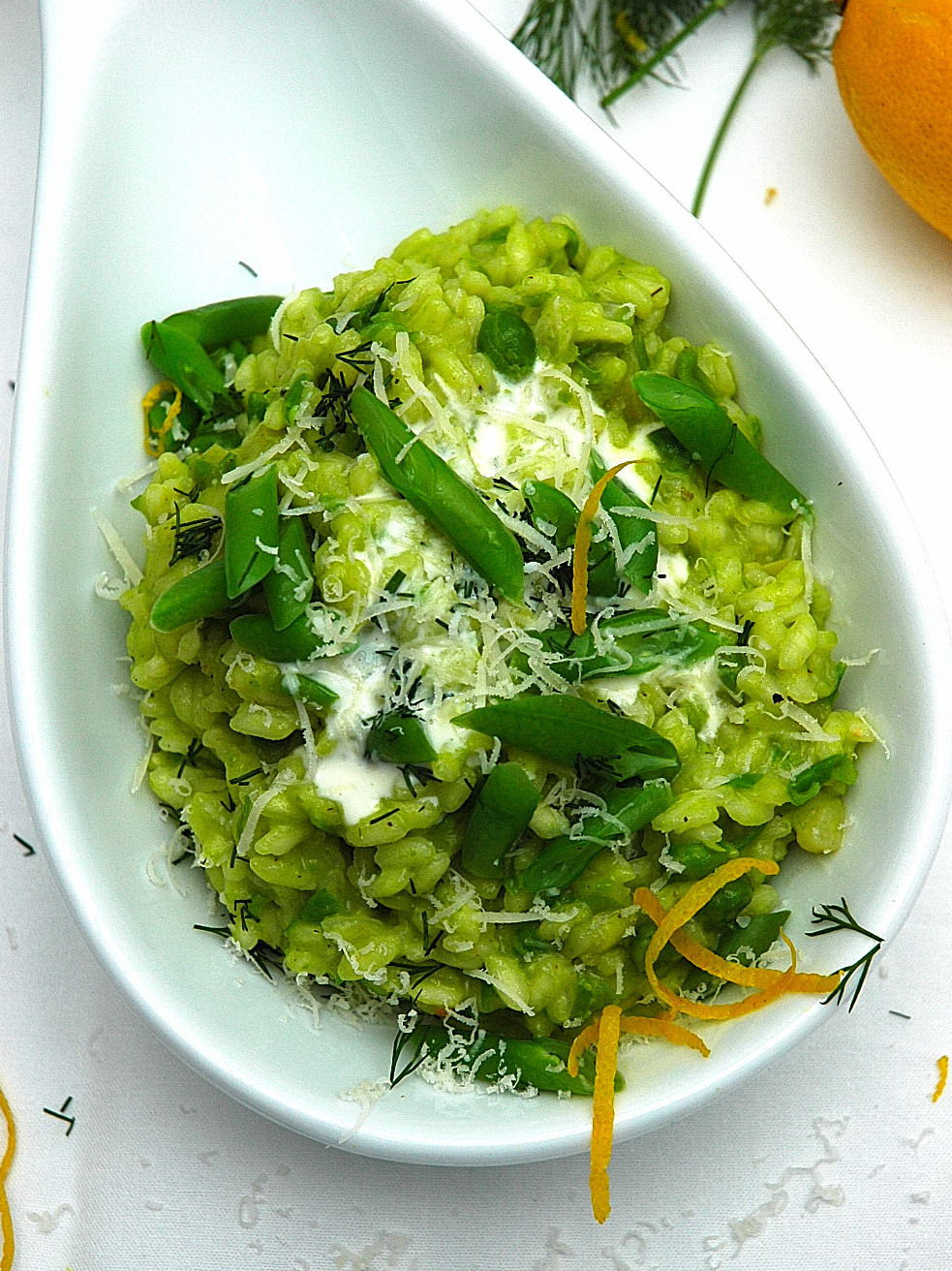 Spring Risotto Recipe
 Risotto recipes Spring Risotto with peas and goats cheese