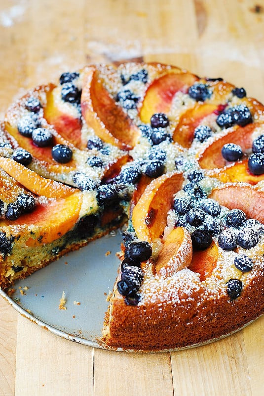 Springform Pan Cake Recipes
 Peach and Blueberry Greek Yogurt Cake Julia s Album