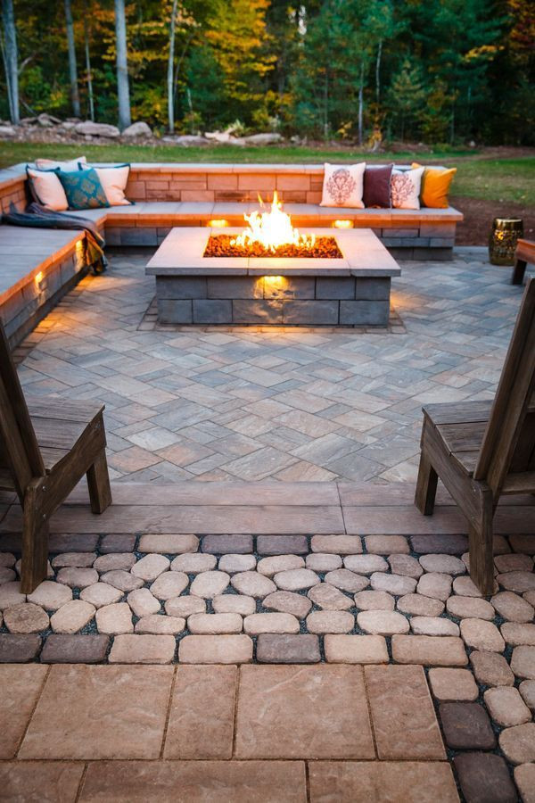 Square Stone Fire Pit
 30 Affordable Cheap Fire pit Ideas