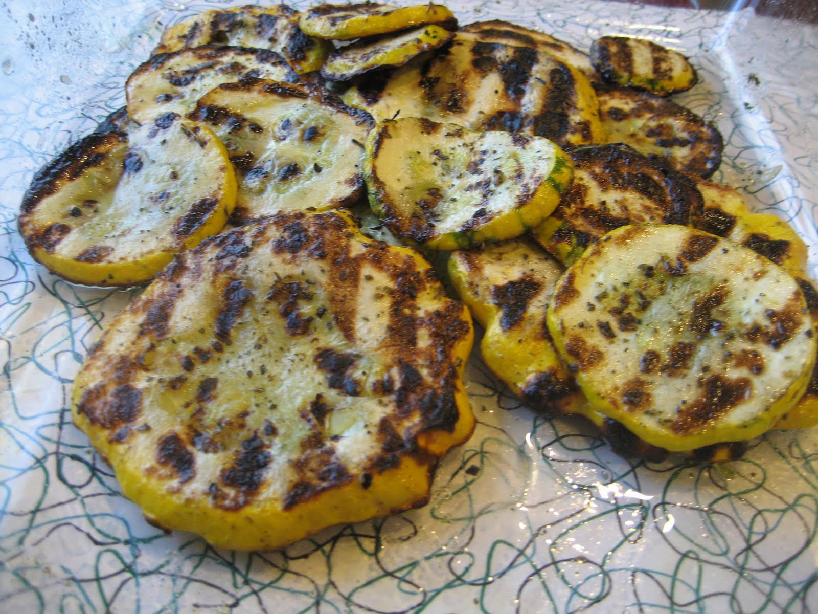Squash On The Grill
 Boomerang Kitchen Grilled Summer Squash