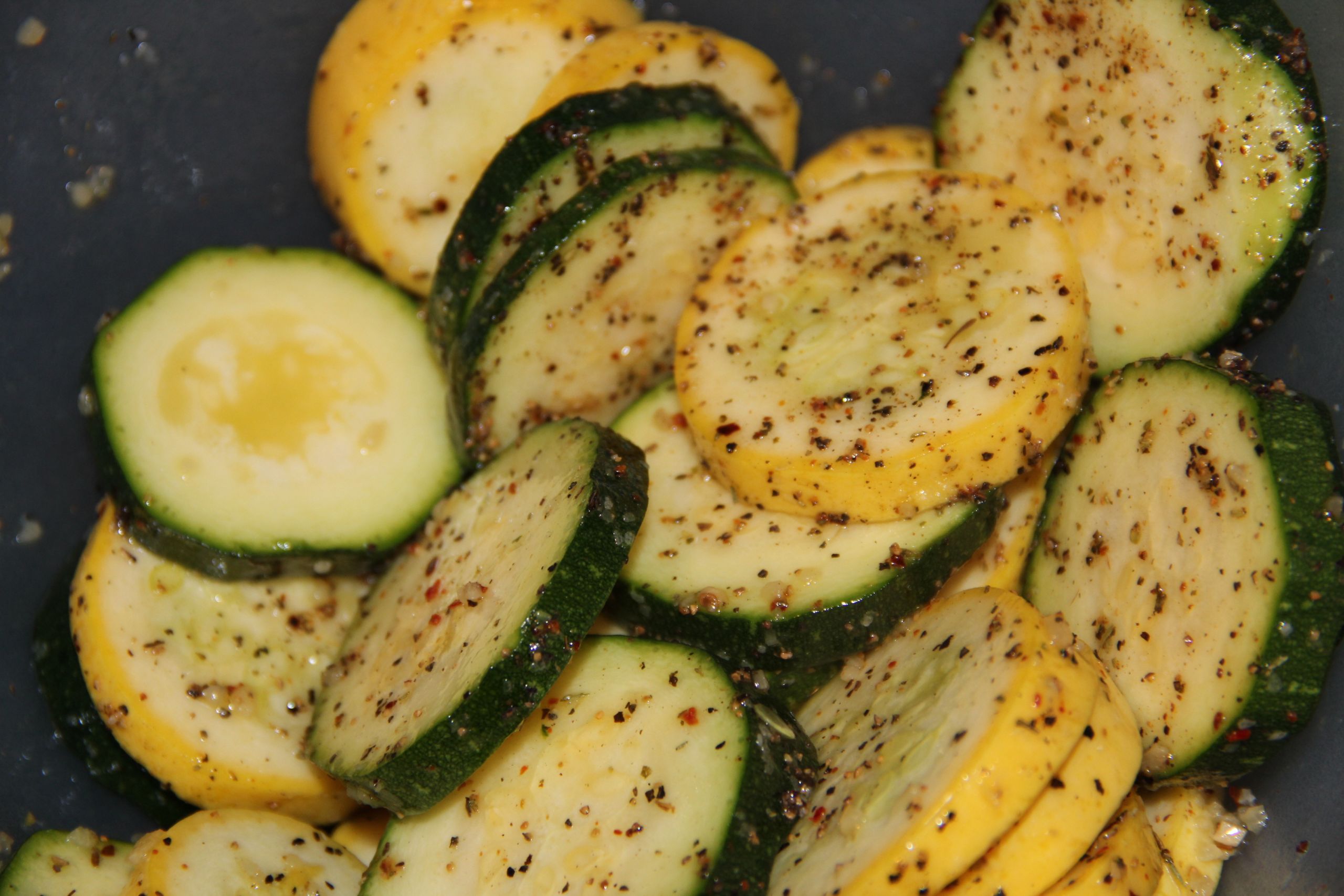 Squash On The Grill
 The Diet and Mexican Baked Tilapia with Grilled Squash