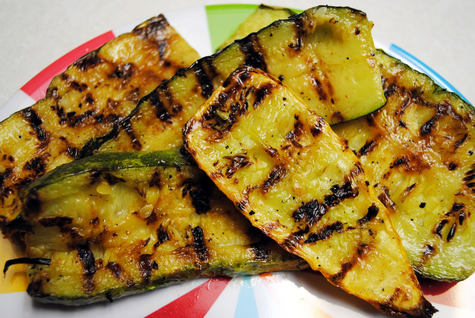 Squash On The Grill
 Grilled Summer Squash