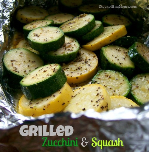 Squash On The Grill
 Grilled Zucchini and Squash STOCKPILING MOMS™