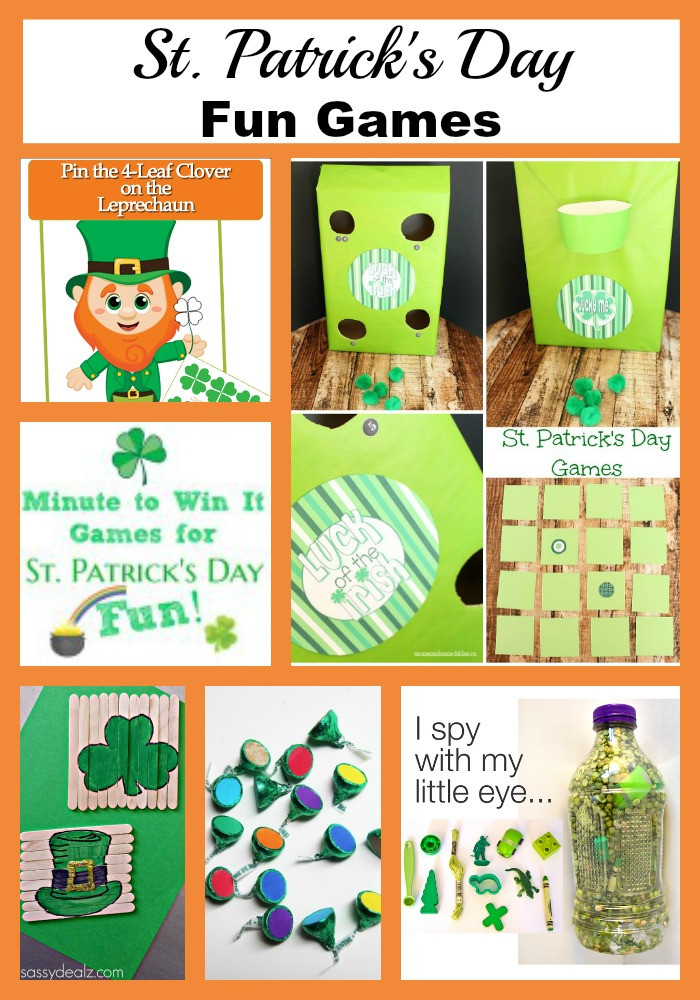 St Patrick Day Activities
 St Patrick s Day Party Games Kids and Adults