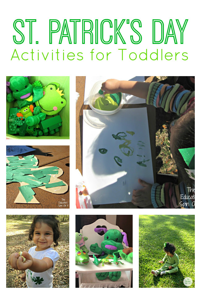 St Patrick Day Activities For Toddlers
 St Patrick s Day Tot School The Educators Spin It