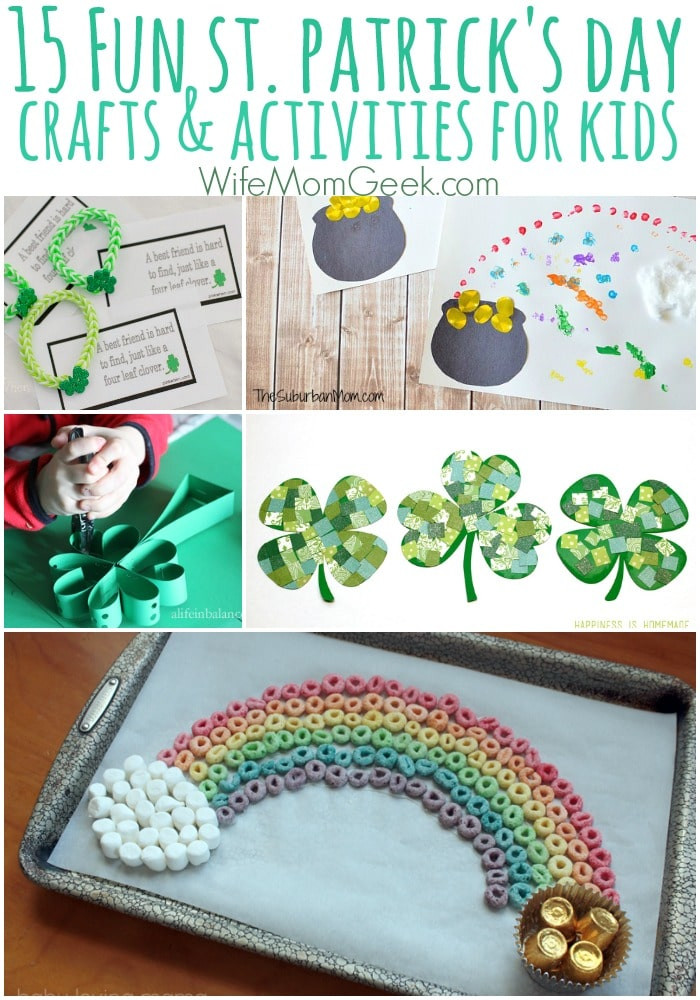 St Patrick Day Activities For Toddlers
 15 Easy St Patrick s Day Crafts and Activities for Kids