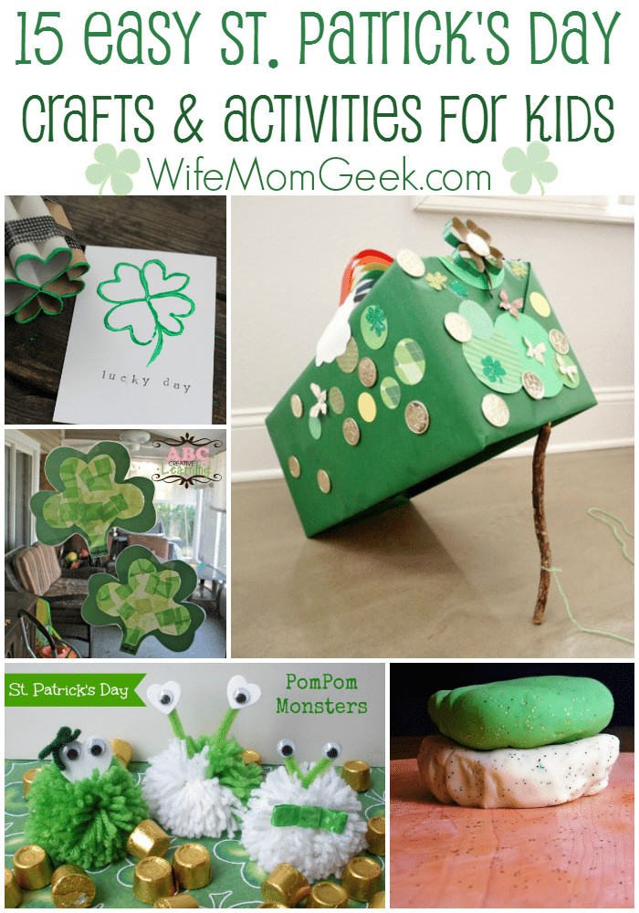 St Patrick Day Activities For Toddlers
 15 Easy St Patrick s Day Crafts and Activities for Kids