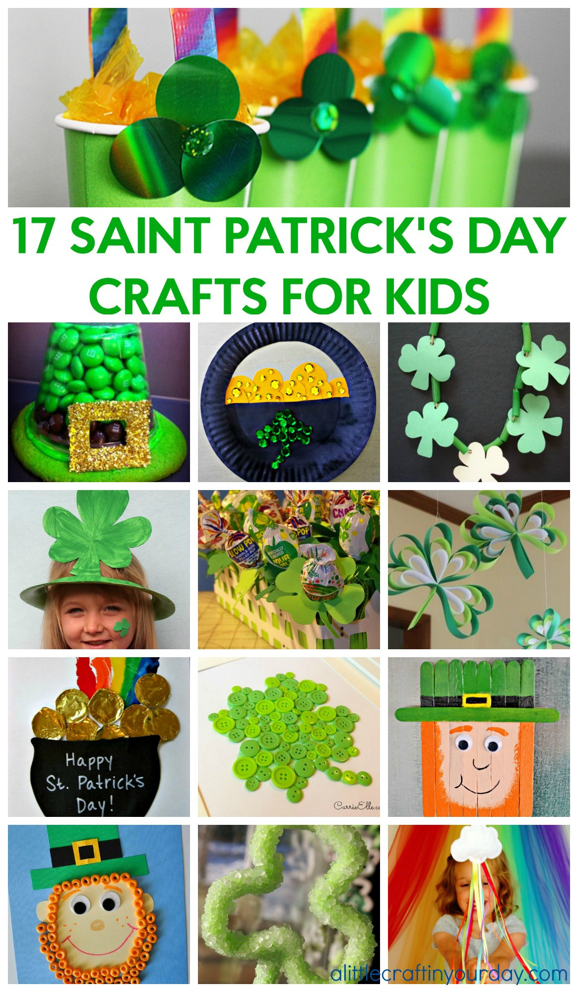 St Patrick Day Activities For Toddlers
 17 Saint Patrick s Day Crafts for Kids A Little Craft In