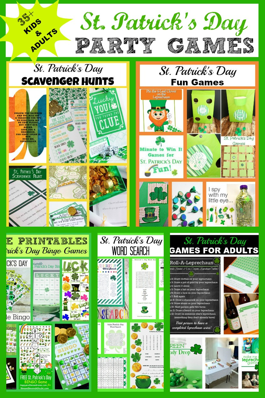 St Patrick Day Activities
 St Patrick’s Day Party Games – Kids and Adults