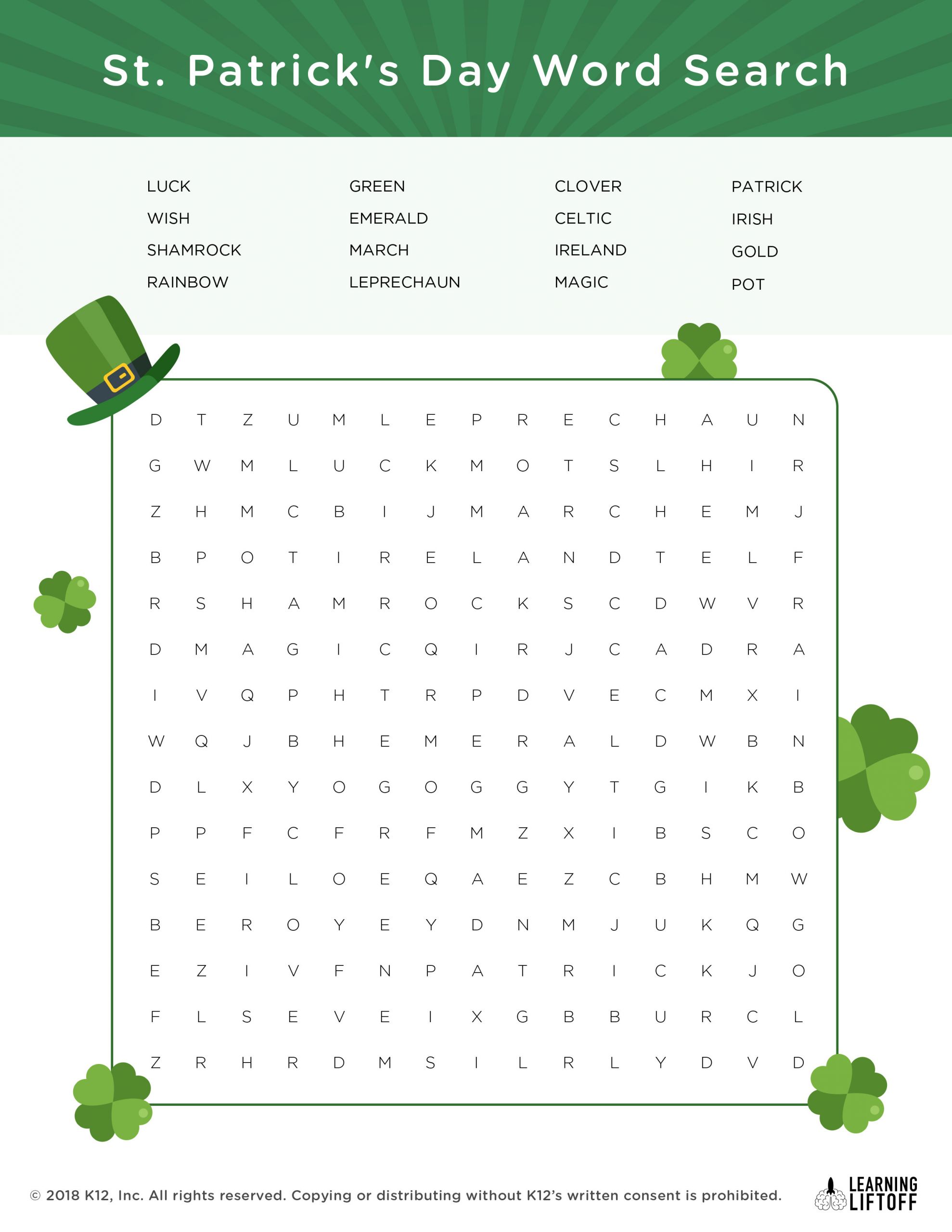 St Patrick Day Activities
 Celebrate St Patrick’s Day with These Easy Crafts and
