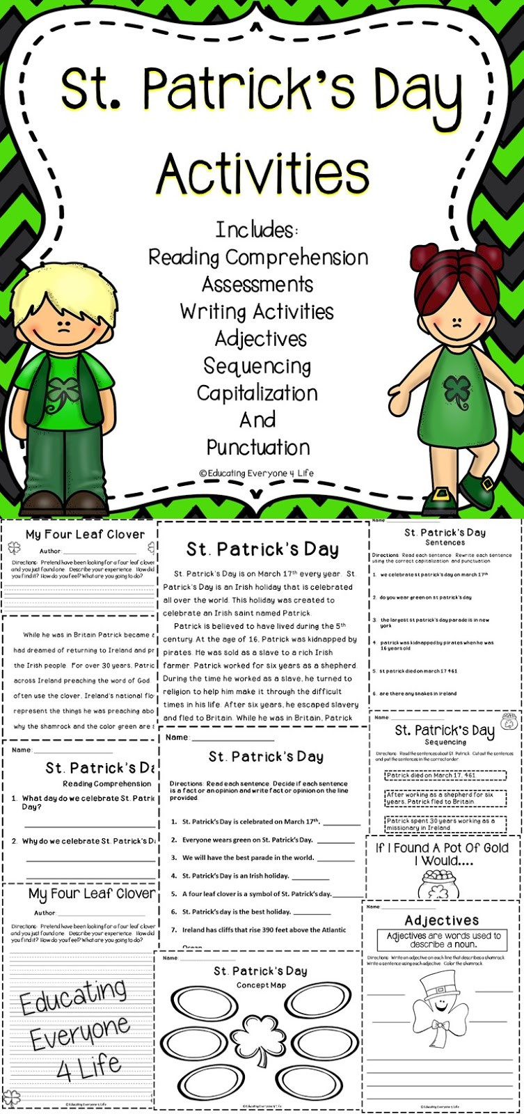 St Patrick Day Activities
 The Best of Teacher Entrepreneurs St Patrick s Day