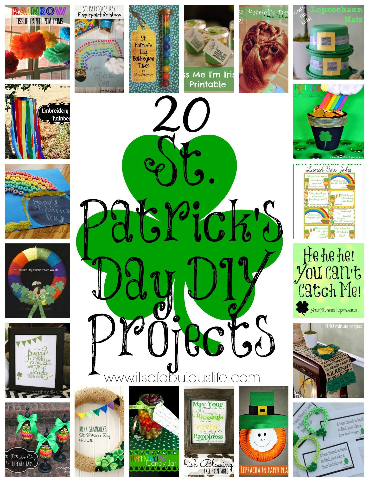 St Patrick Day Crafts For Adults
 20 St Patrick s Day DIY Crafts