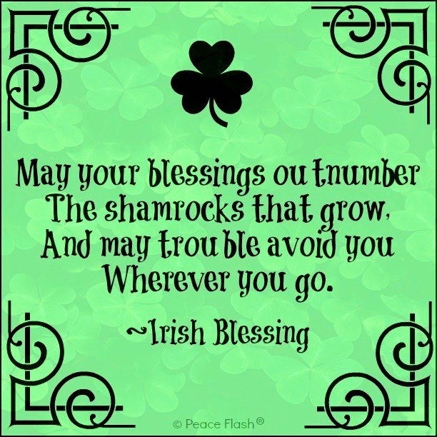 St Patrick Day Quotes Blessings
 1000 images about Irish blessings on Pinterest
