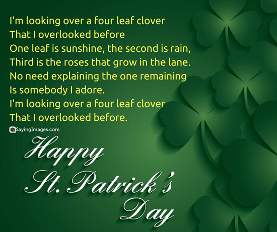 St Patrick Day Quotes Blessings
 Happy St Patrick s Day Quotes & Sayings