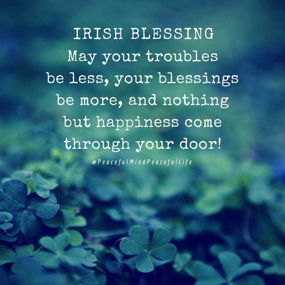 St Patrick Day Quotes Blessings
 Happy St Patricks Day Irish Blessings Quote