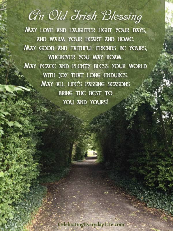 St Patrick Day Quotes Blessings
 An Old Irish Blessing A St Patrick s Day Quote