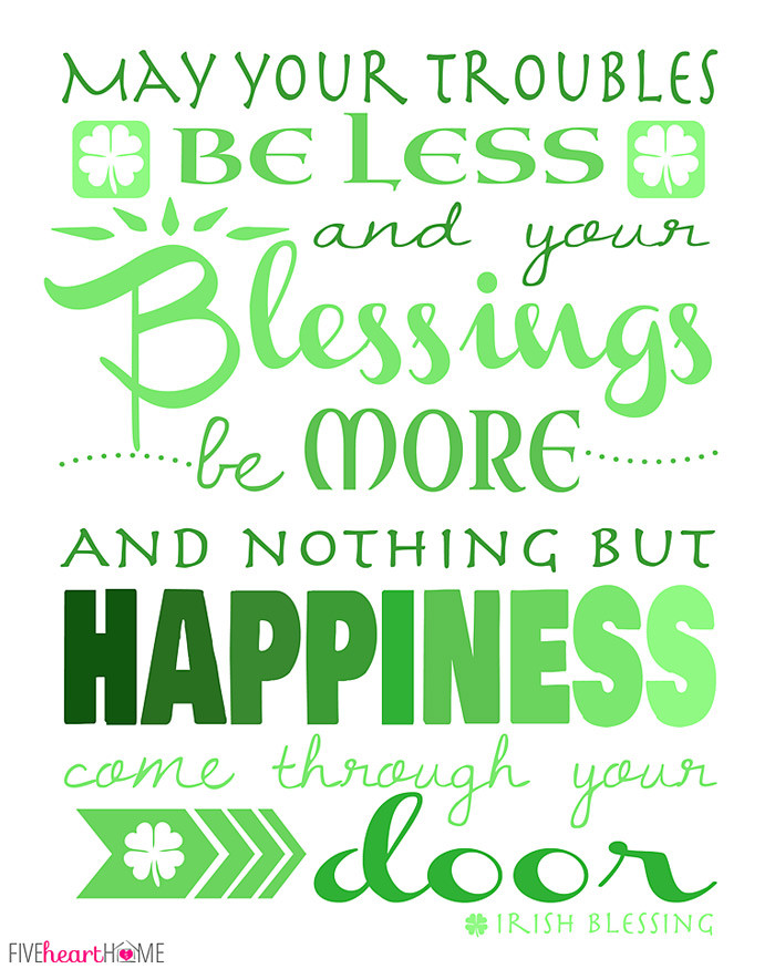 St Patrick Day Quotes Blessings
 Blooming Lovely Thankful Thursday It s St Patrick s Day