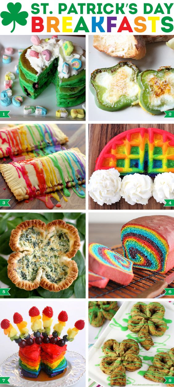 St Patrick's Day Brunch Ideas
 Twists Food ideas and Rainbow bread on Pinterest