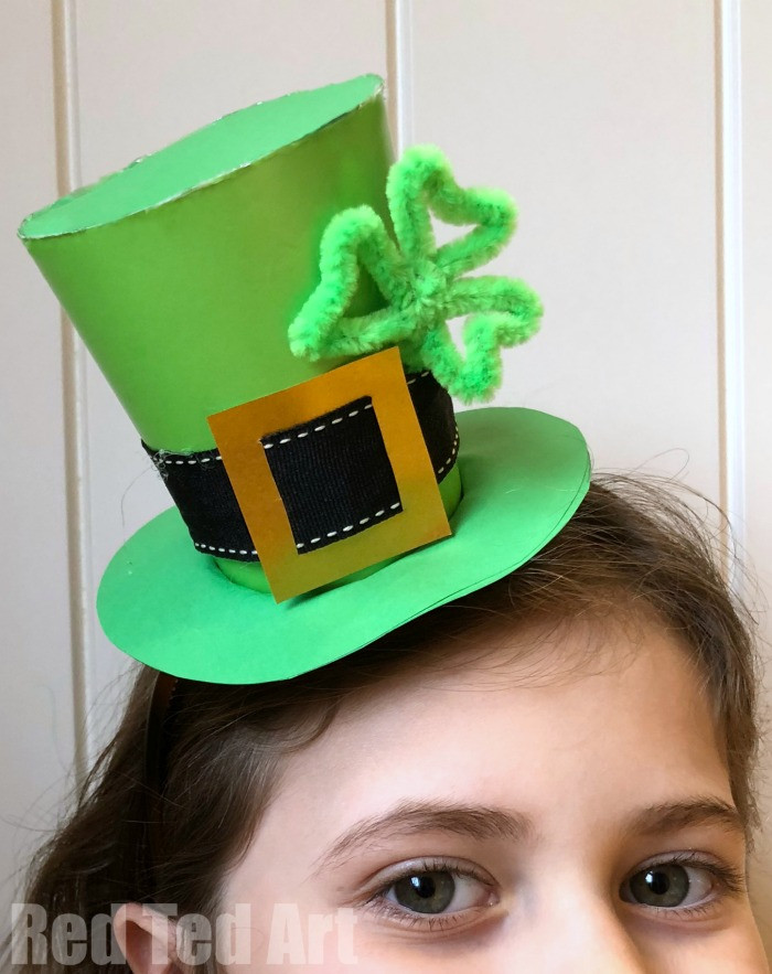 St Patrick's Day Hat Craft
 St Patrick s Day Hat DIY Red Ted Art