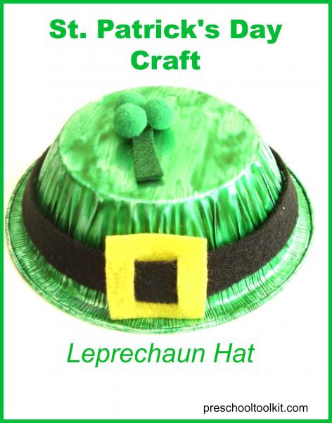 St Patrick's Day Hat Craft
 St Patrick s Day Leprechaun Hat Craft Preschool Toolkit
