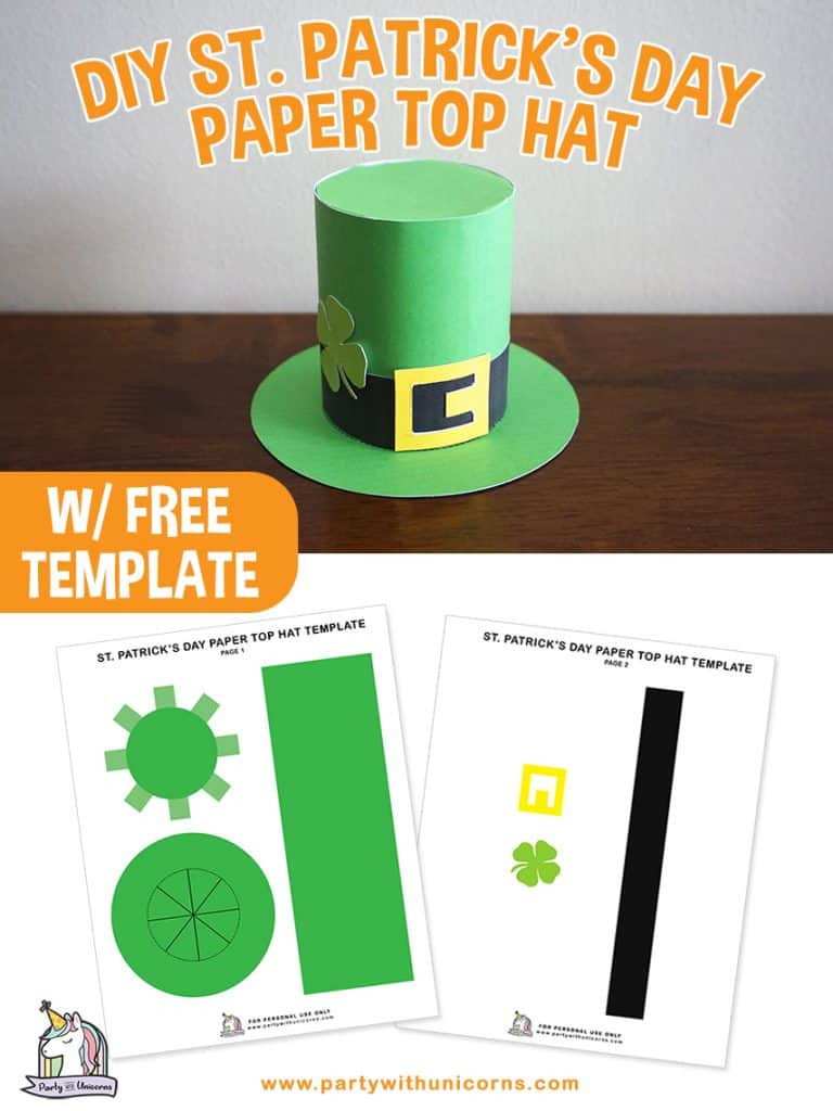 St Patrick's Day Hat Craft
 St Patrick s Day Top Hat Craft for Kids
