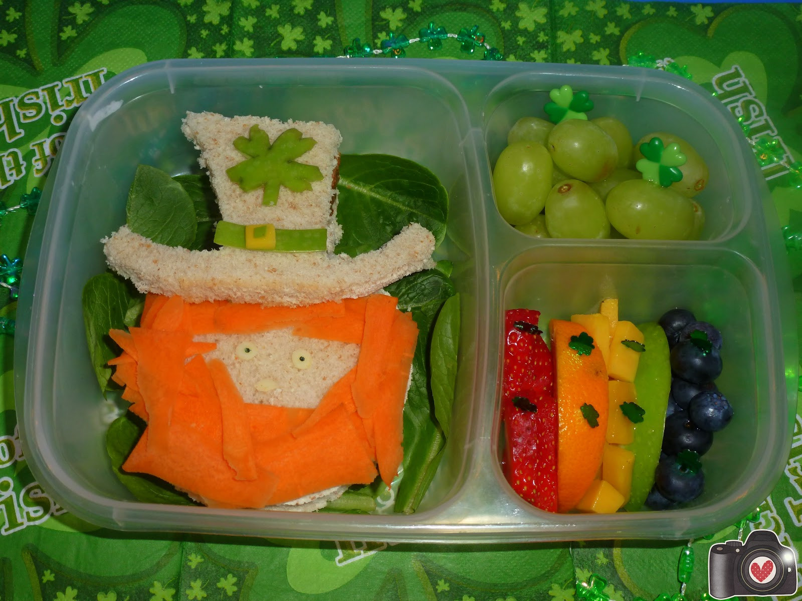 St Patrick's Day Lunch Ideas
 Mamabelly s Lunches With Love St Patrick s Day Lunch Idea