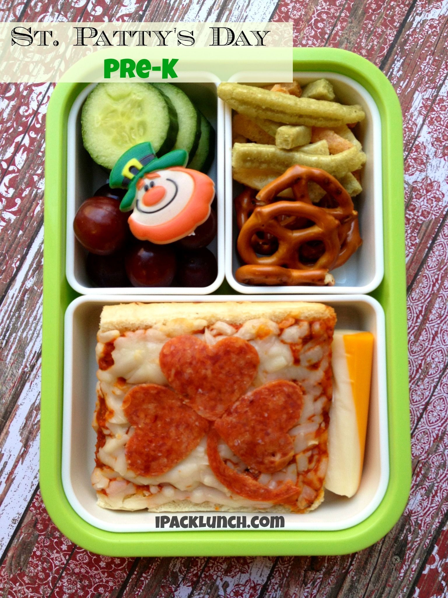 St Patrick's Day Lunch Ideas
 Packing for Preschoolers bento lunch tips St Patrick s