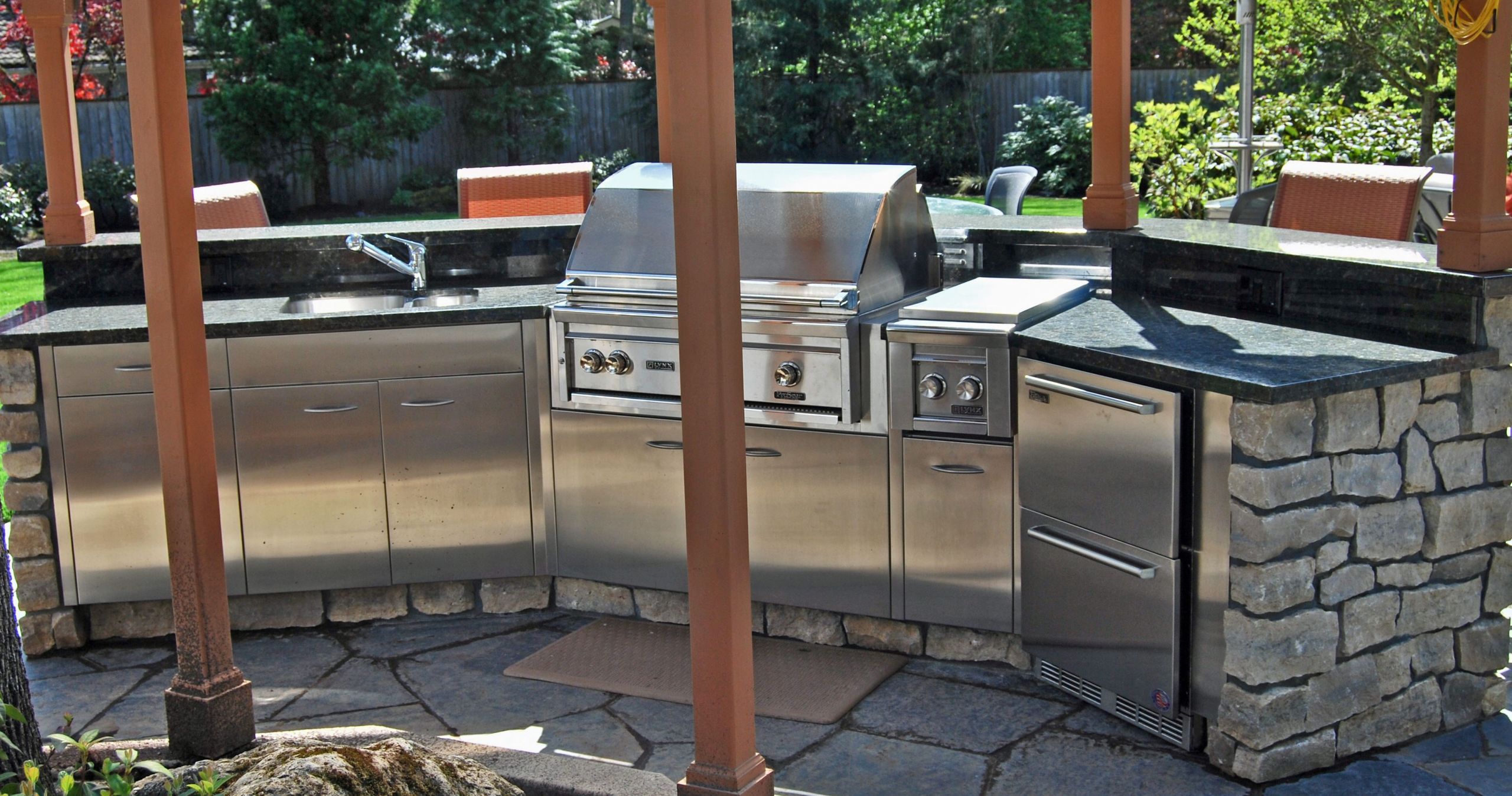 Stainless Steel Outdoor Kitchen
 Stainless Steel Outdoor Kitchens