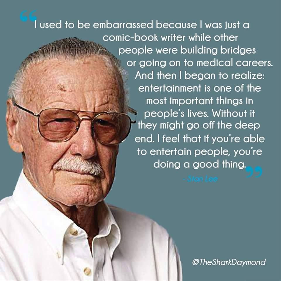 Stan Lee Inspirational Quotes
 Let s show Stan Lee some LOVE quotes