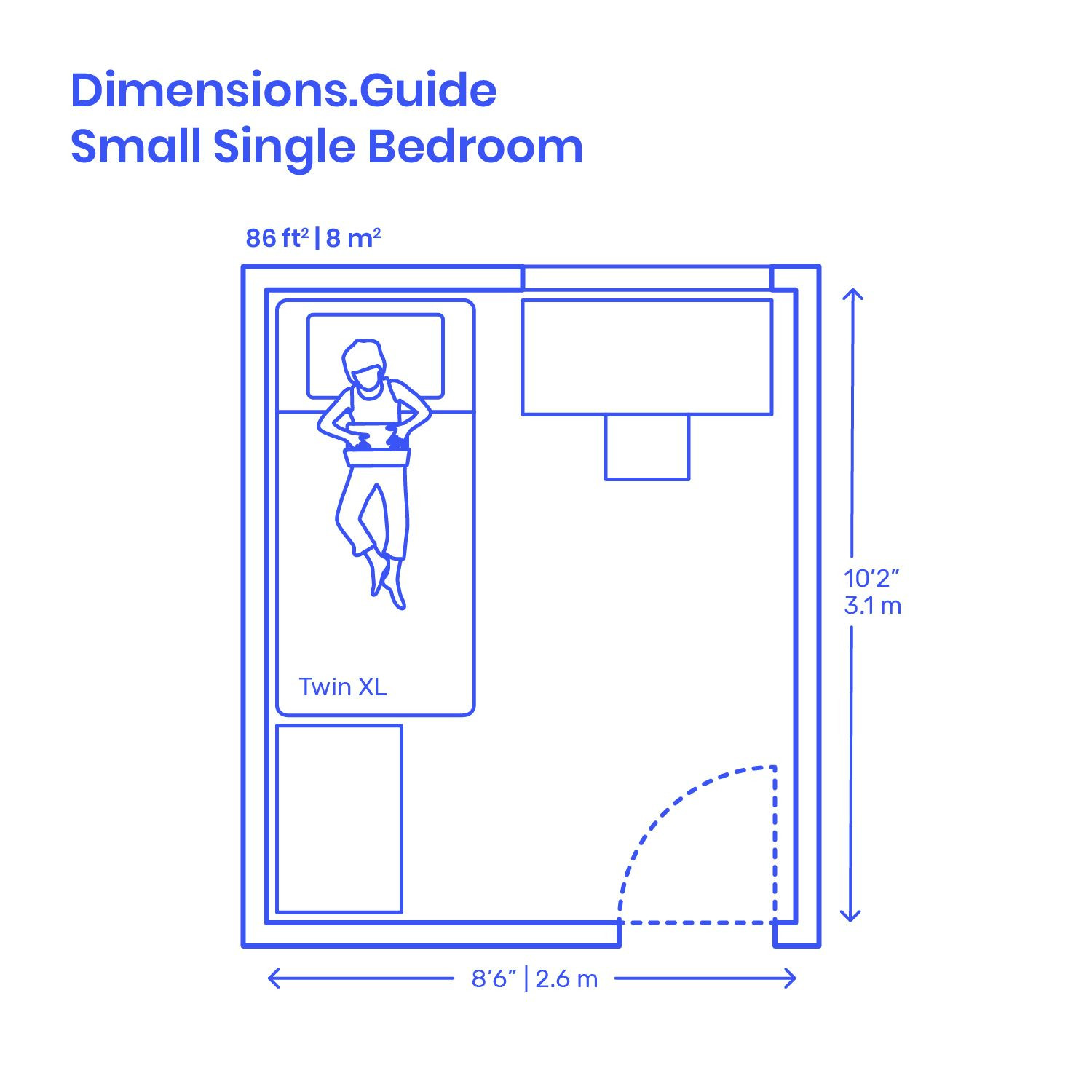 Standard Bedroom Dimensions
 Small Single Bedroom layouts are re mended strategies