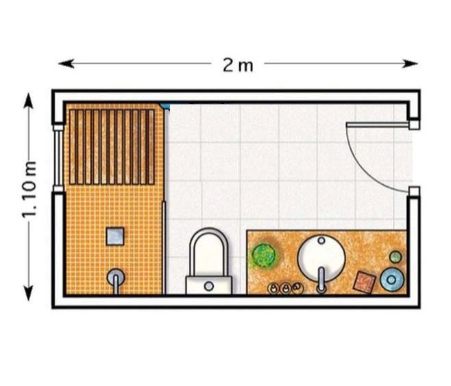 Standard Master Bathroom Size
 Standard Sizes of Rooms in an Indian House Happho