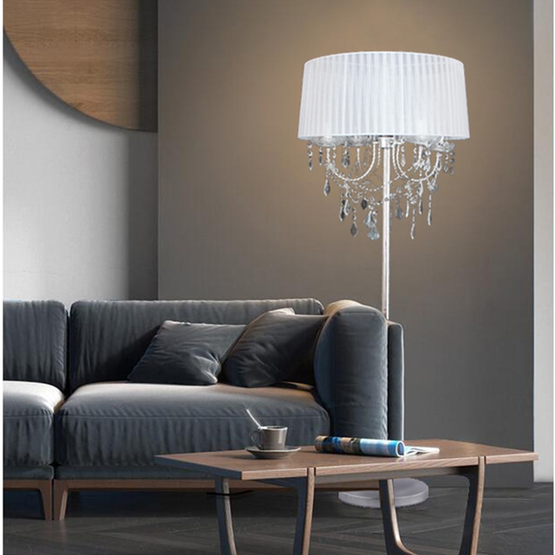 Standing Lamps For Living Room
 elegant luxury led crystal Floor Lamps lights Indoor