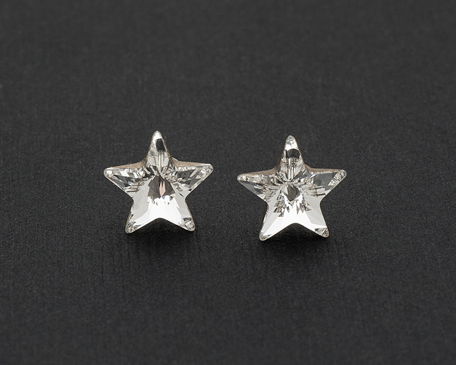 Star Stud Earrings
 Swarovski Star Earrings Star Stud Earrings Crystal Earrings