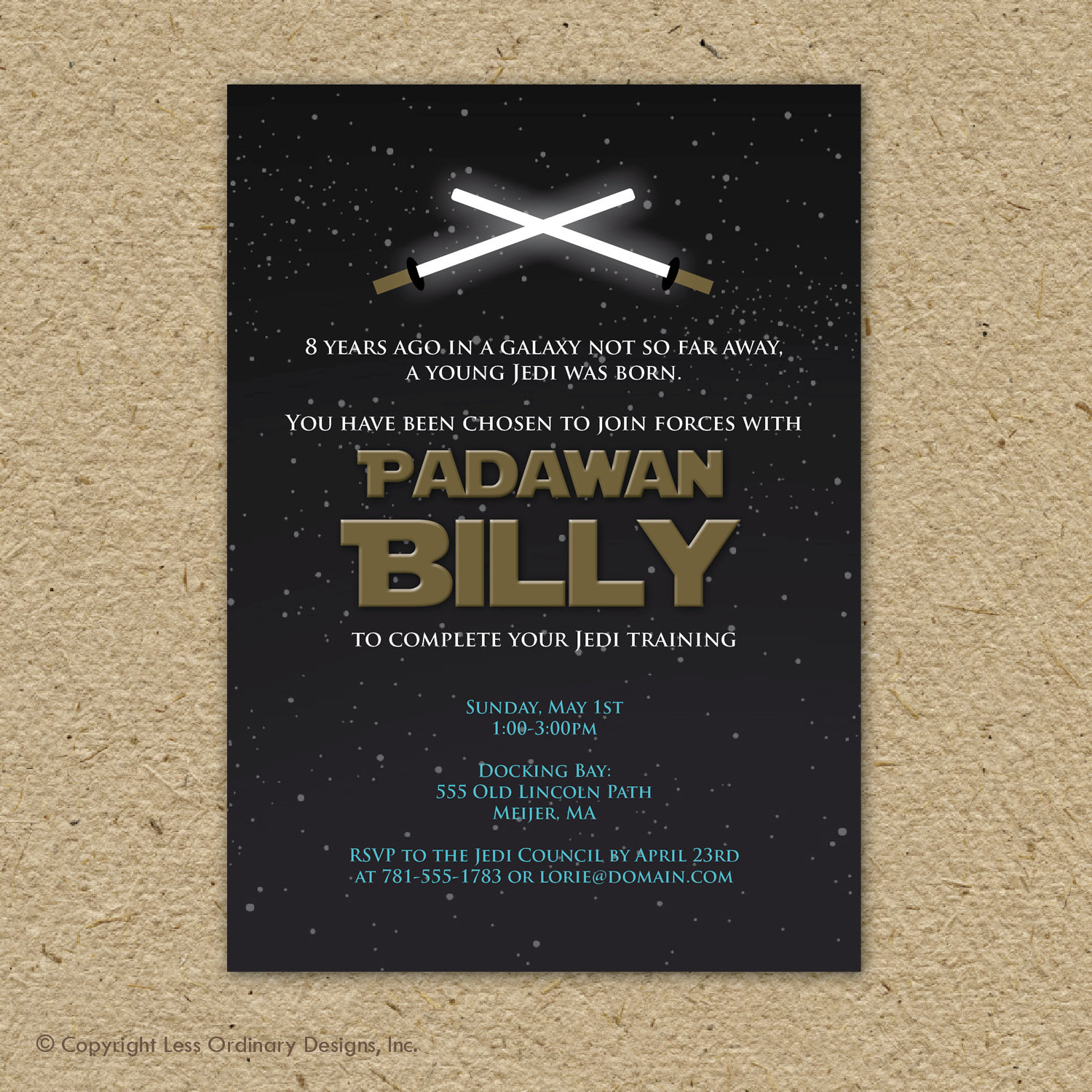 Star Wars Birthday Invitations Printable
 Star Wars birthday party invitation printable by