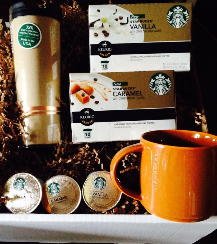 Starbucks Gift Basket Ideas
 103 best images about Starbucks baskets on Pinterest