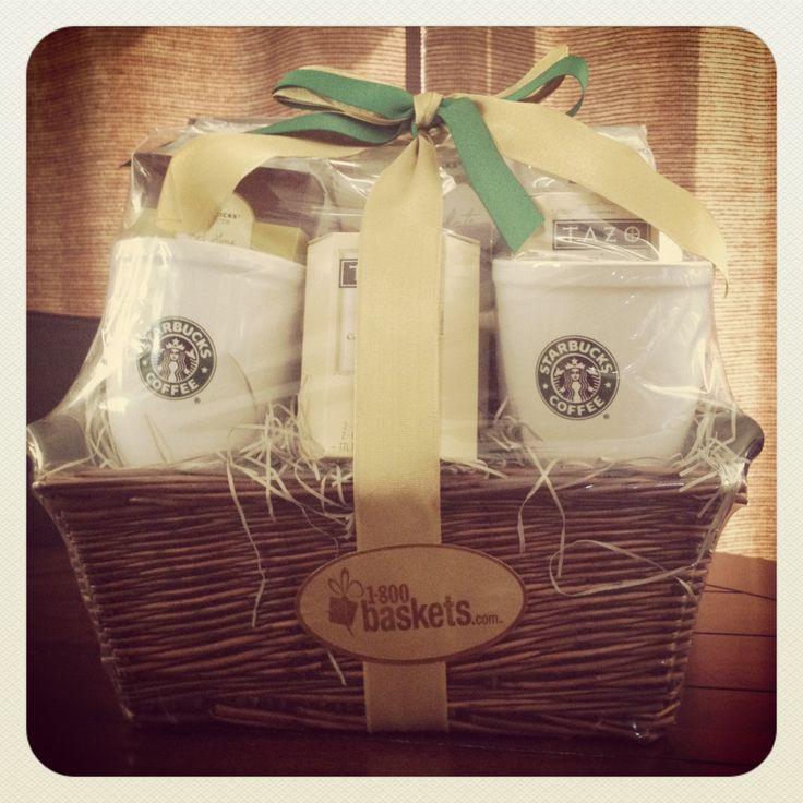 Starbucks Gift Basket Ideas
 103 best images about Starbucks baskets on Pinterest