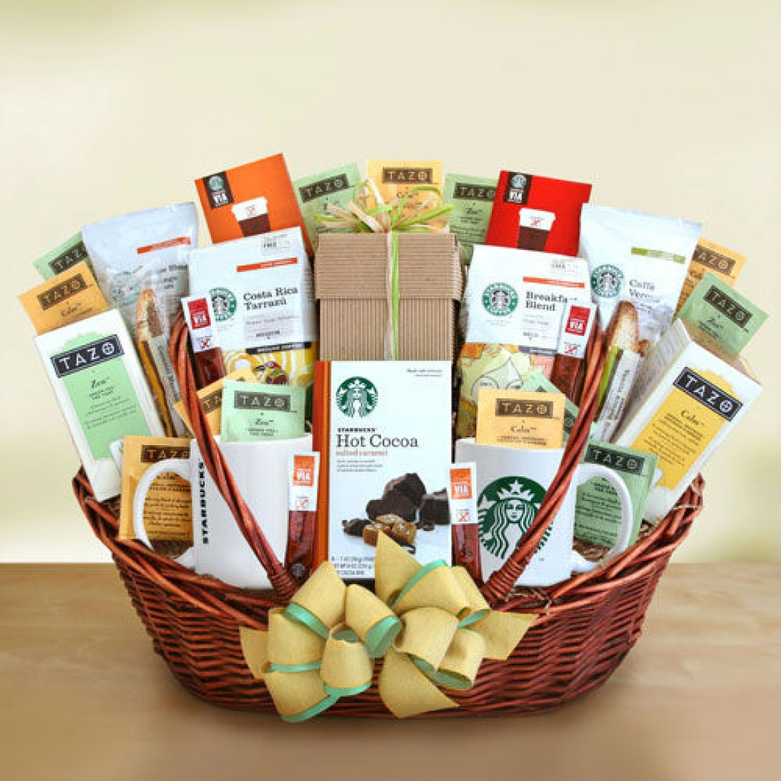 Starbucks Gift Basket Ideas
 Starbucks Warm Up Gift Baskets 8032 At Print EZ