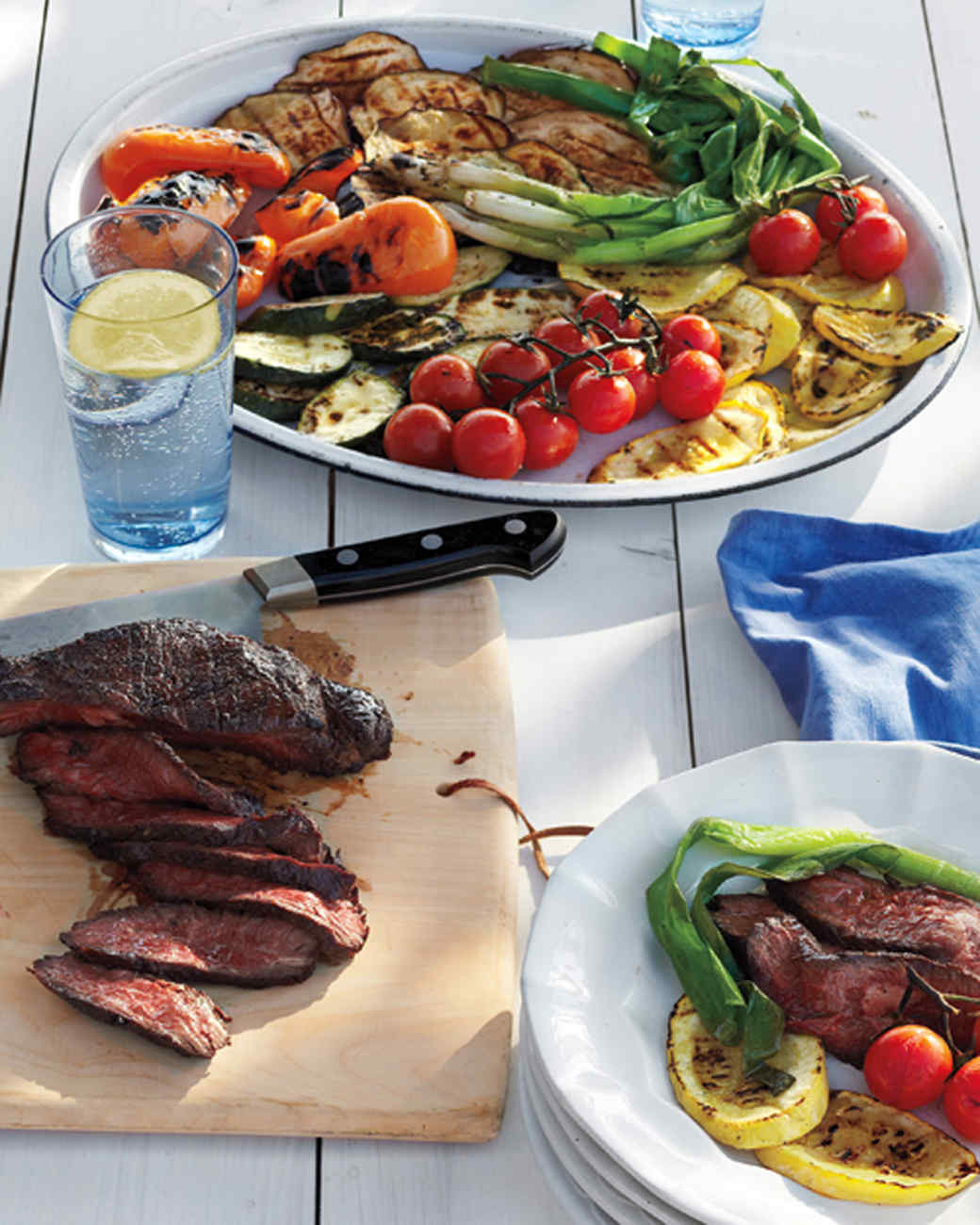 Steak Dinner Menu Ideas
 Grilled Steak and Summer Ve able Salad Recipe