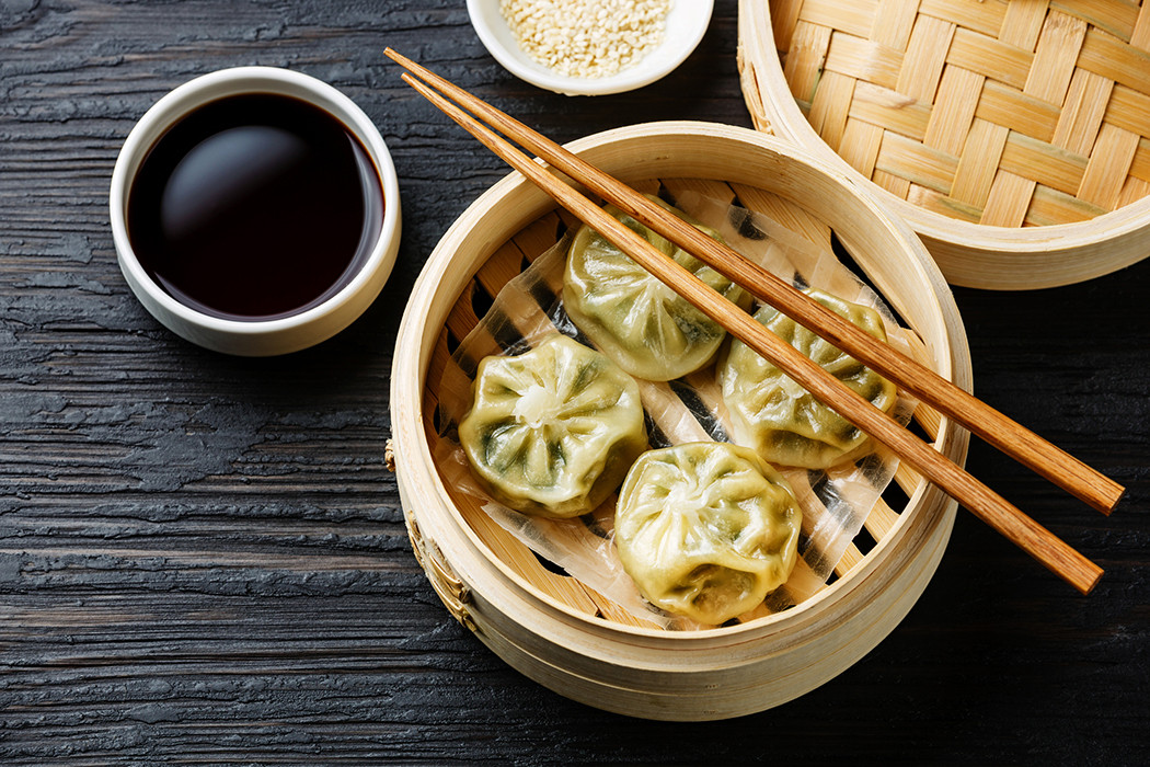 Steamed Chinese Dumplings
 The Cookbook That Brought Chinese Food to American
