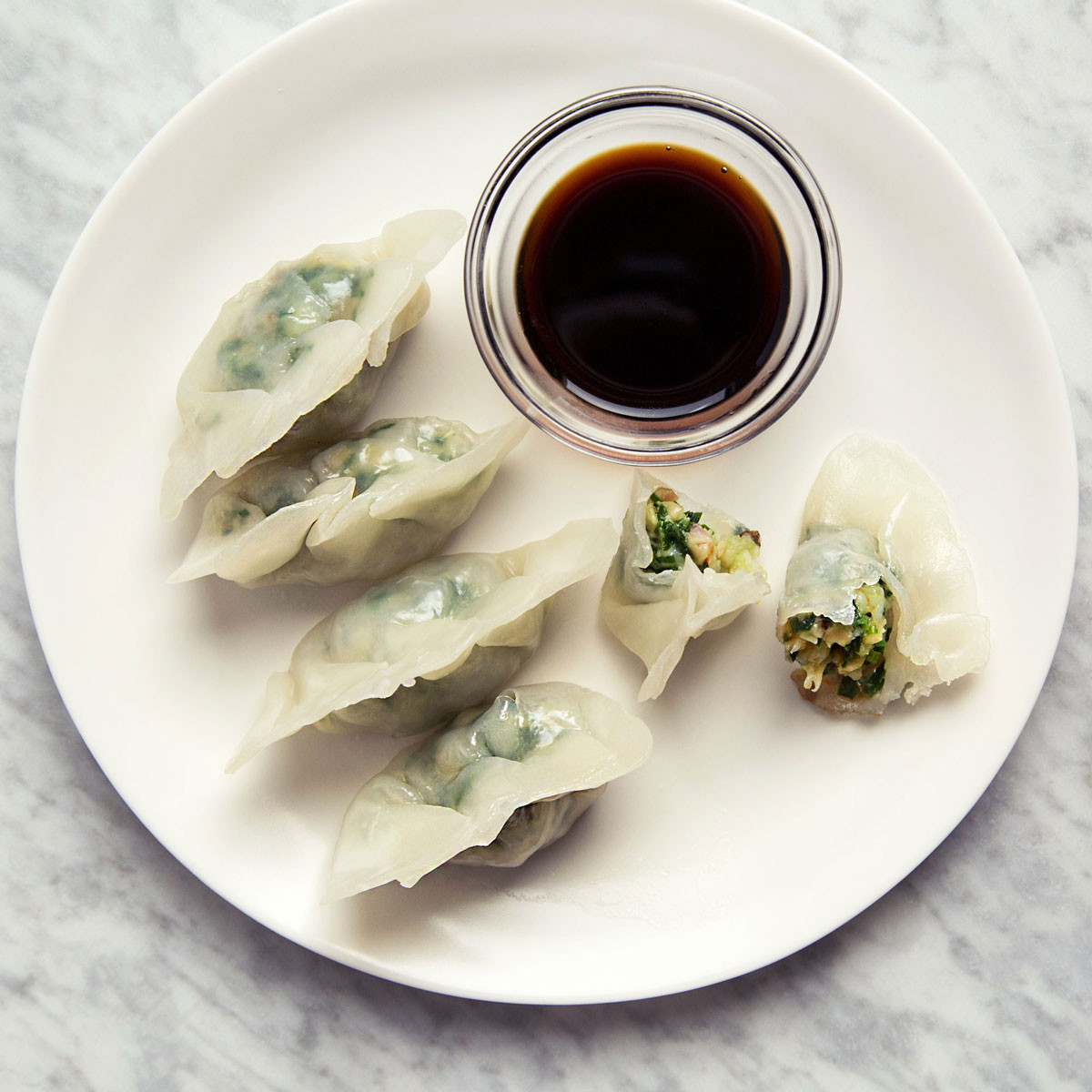 Steamed Chinese Dumplings
 Steamed Shrimp Dumplings with Chinese Chives Recipe Mak