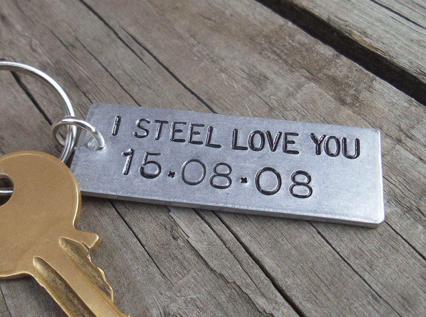 Steel Anniversary Gift Ideas
 I STEEL Love You Personalized 11 YEARS 11th Wedding