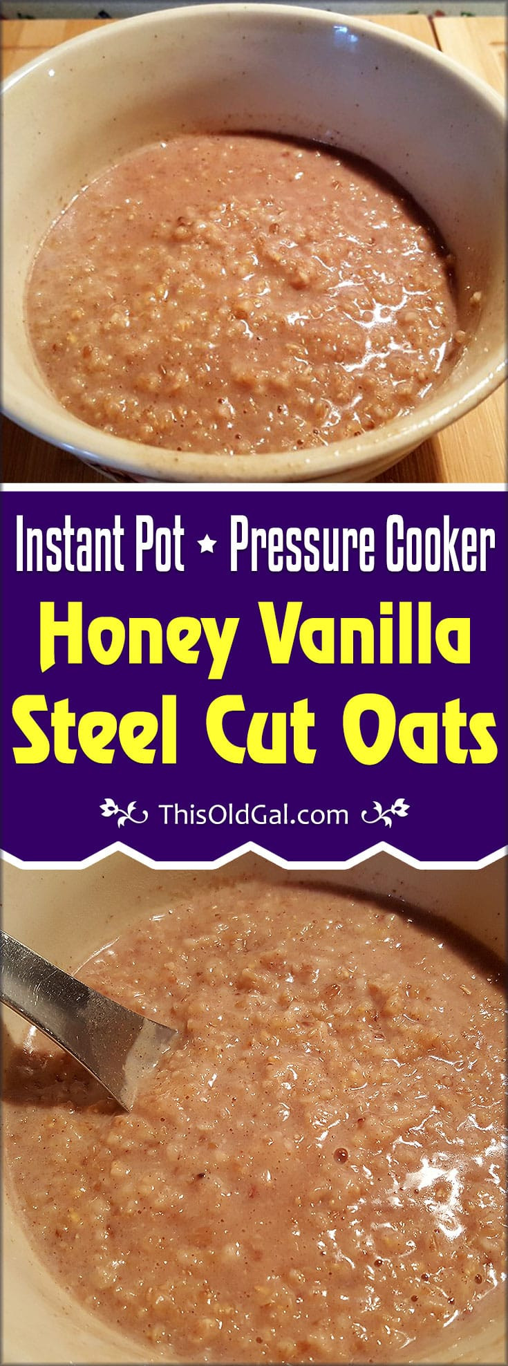 Steel Cut Oats In Pressure Cooker
 Pressure Cooker Honey Vanilla Steel Cut Oats