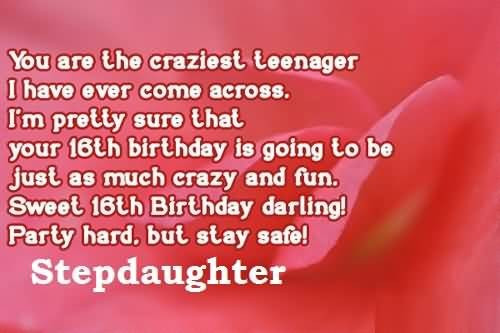 Step Daughter Birthday Quotes
 Birthday Wishes For Step Daughter