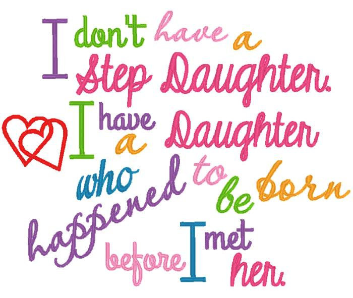 Step Daughter Birthday Quotes
 Step Daughter Saying by NNKidsEmbroidery on Etsy